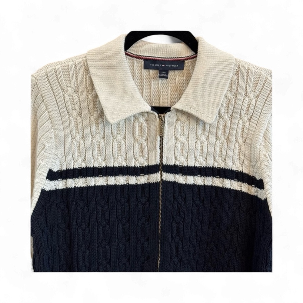 Tommy Hilfiger Women’s Cable Knit Sweater - Picture 5 of 5